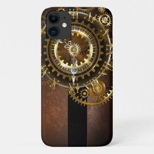 Capa Para iPhone 11 Relógio a vapor com engrenagens antigas