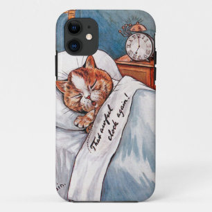 Capa Para iPhone 11 Relógio de alarme ruidoso, Louis Wain