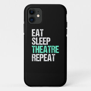 Capa Para iPhone 11 Repetir o teatro de repouso