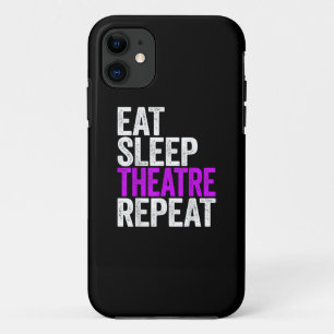 Capa Para iPhone 11 Repetir o teatro de repouso