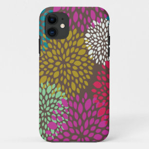 Capa Para iPhone 11 Respingo do crisântemo