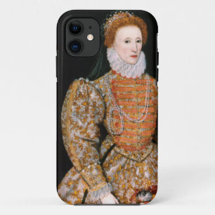 Capa Para iPhone 11 Retrato da Rainha Isabel I da Inglaterra