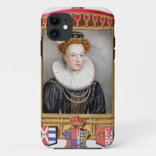 Capa Para iPhone 11 Retrato de 1512-1548) sextas esposas de Catherine
