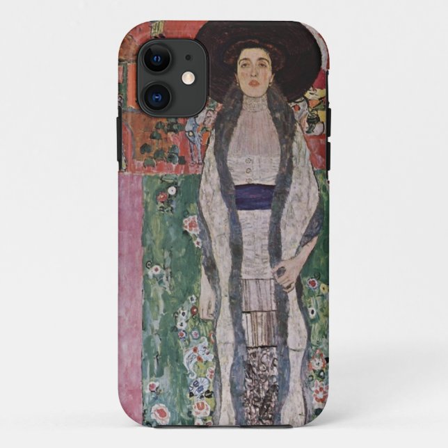 Capa Para iPhone 11 Retrato de Gustavo Klimt de Adele Bloch-Bauer II (Verso)