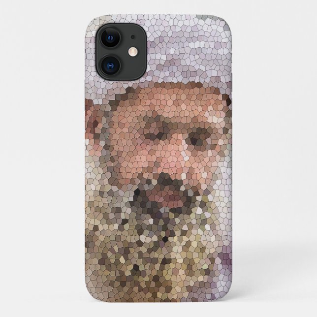 Capa Para iPhone 11 Retrato de um afegão idoso (Verso)