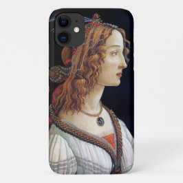 Capa Para iPhone 11 Retrato de uma Senhora, Sandro Botticelli