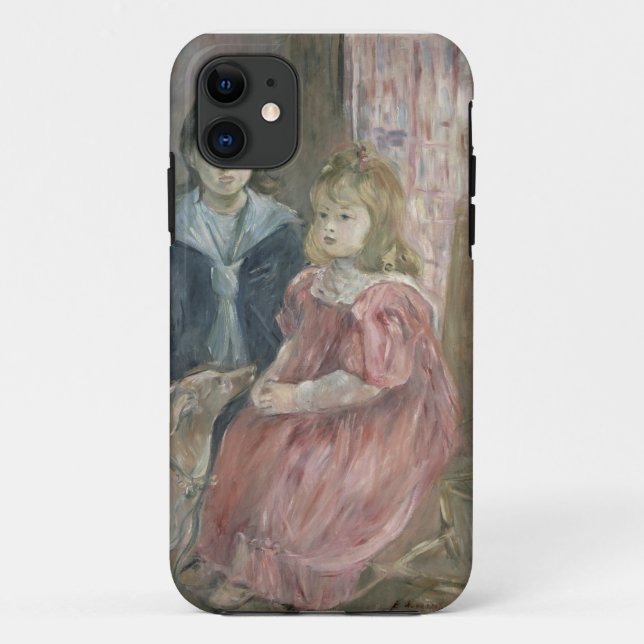 Capa Para iPhone 11 Retrato dobro de Charley e de Jeannie Thomas, qui (Verso)
