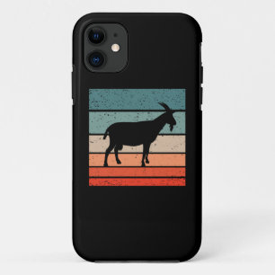 Capa Para iPhone 11 Retro de Cabra