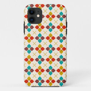 Capa Para iPhone 11 Retro Floral
