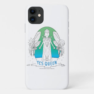 Capa Para iPhone 11 RICK E MORTY™  Sim Rainha