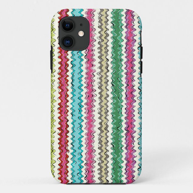 Capa Para iPhone 11 ricky chevron (Verso)