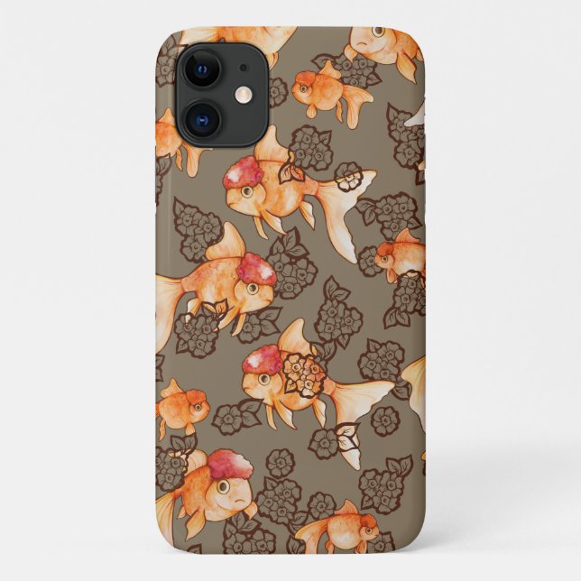 Capa Para iPhone 11 Rico Oranda Goldfish (Verso)