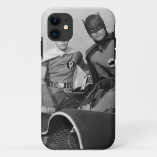 Capa Para iPhone 11 Robin e Batman em Batmobile