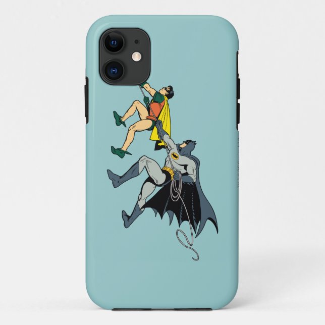 Capa Para iPhone 11 Robin E Batman Escalb (Verso)