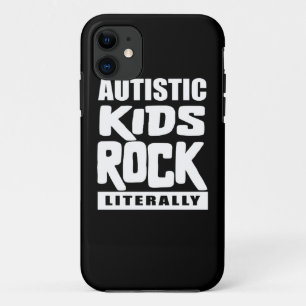 Capa Para iPhone 11 Rocha autística dos miúdos da consciência do
