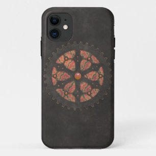 Capa Para iPhone 11 Roda denteada de Steampunk