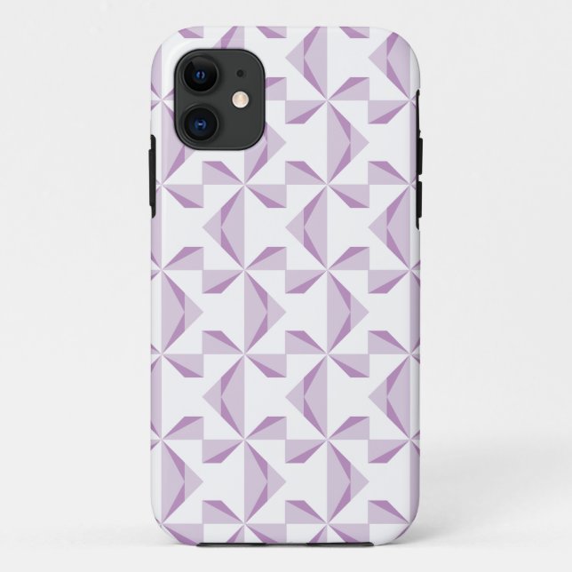 Capa Para iPhone 11 Rodinhas roxas (Verso)