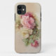 Capa Para iPhone 11 Rosa de Vintage Rosas de estilo pintado à mão (Back)