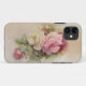 Capa Para iPhone 11 Rosa de Vintage Rosas de estilo pintado à mão (Back (Horizontal))