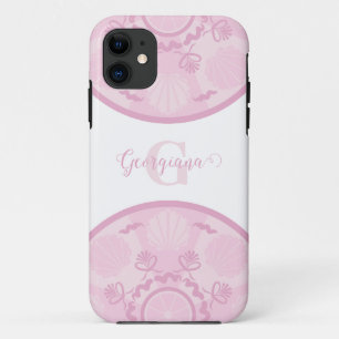 Capa Para iPhone 11 Rosa Dusky Personalizado Grande Milênio Mandala