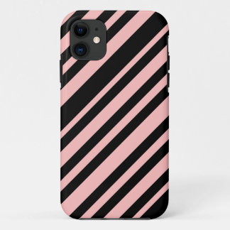 Capa Para iPhone 11 Rosa e Preto