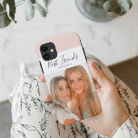 Capa Para iPhone 11 Rosa Moderno | Presente para melhores amigos de fo<br><div class="desc">Rosa Moderno | Presente para melhores amigos de fotografia pessoal</div>