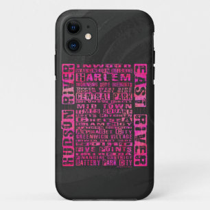 Capa Para iPhone 11 Rosa quente das vizinhanças de NYC