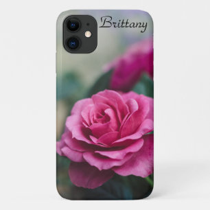 Capa Para iPhone 11 Rosa Rosa Rosa Rosa Sonhada *personalize*