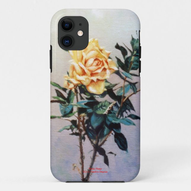 Capa Para iPhone 11 Rosa/Rose (Verso)