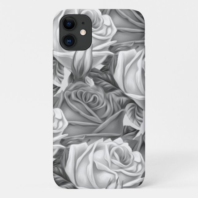 Capa Para iPhone 11 Rosas (Verso)