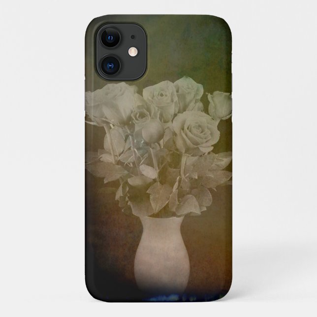 Capa Para iPhone 11 Rosas Antigas (Verso)