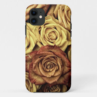 Capa Para iPhone 11 Rosas antigos