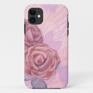 Capa Para iPhone 11 Rosas Vintage, caso do iPhone 5