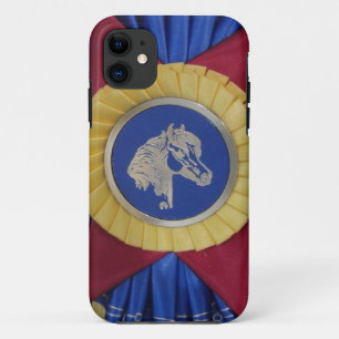 Capa Para iPhone 11 Rosette da mostra do cavalo
