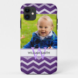 Capa Para iPhone 11 Roxo feito sob encomenda do teste padrão da foto 