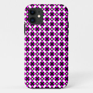 Capa Para iPhone 11 Roxo magenta e preto