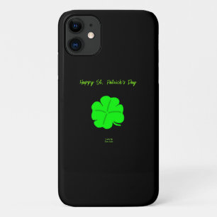 Capa Para iPhone 11 Rua Feliz. Caso Apple iPhone 11 no Dia de Patrick