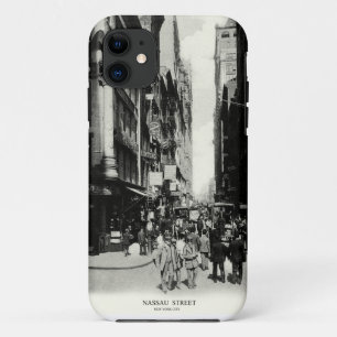 Capa Para iPhone 11 Rua Nassau de 1905, Nova Iorque