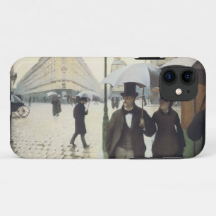 Capa Para iPhone 11 Rua Paris Rainy Day Caillebotte