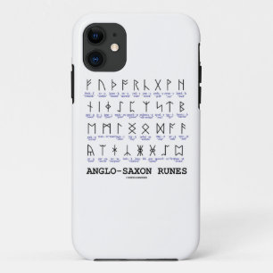Capa Para iPhone 11 Runes anglo-saxões (criptografia da linguística)