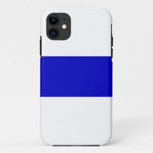 Capa Para iPhone 11 russian anti war flag ukraine blue line solidarity