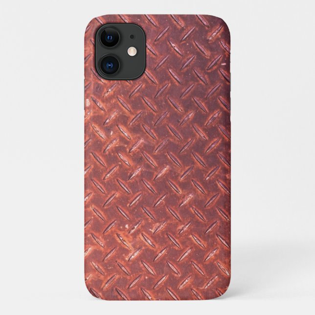 Capa Para iPhone 11 Rusted iron plate (Verso)