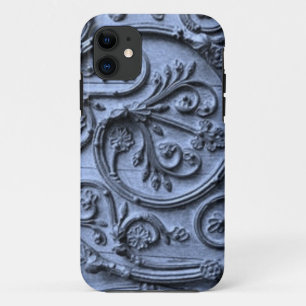 Capa Para iPhone 11 Rústica Mão-de-Obra com Olho de Rolagem em Fundo A