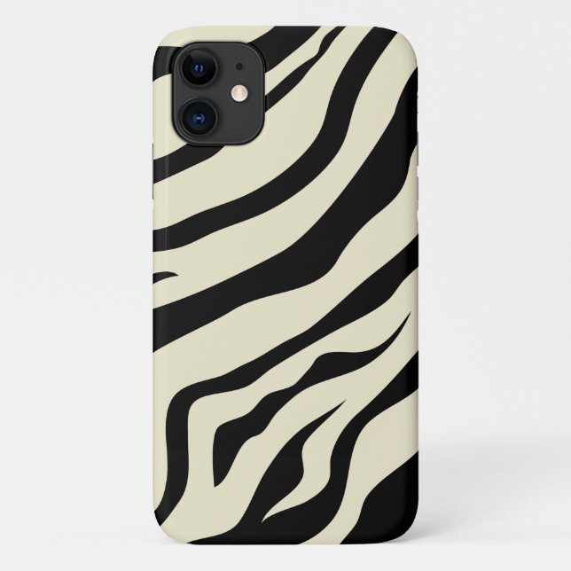 Capa Para iPhone 11 S.K. Zebra Fever (Verso)