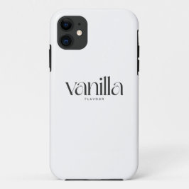 Capa Para iPhone 11 Sabor de Baunilha