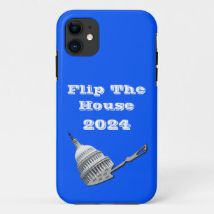 Capa Para iPhone 11 Sacudir Votação Azul 2024