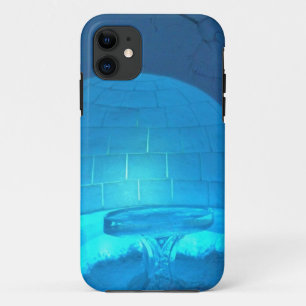 Capa Para iPhone 11 Sala Igloo no Hotel de Glace, Quebec, Canadá