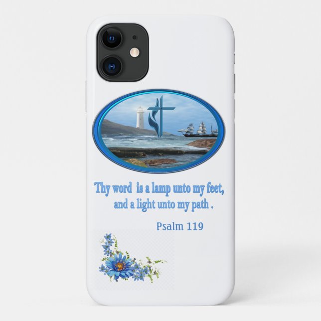 Capa Para iPhone 11 Salmo 119 (Verso)