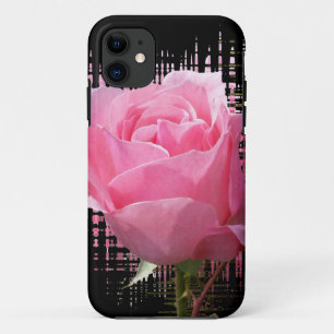 Capa Para iPhone 11 salpico de rosa cor-de-rosa