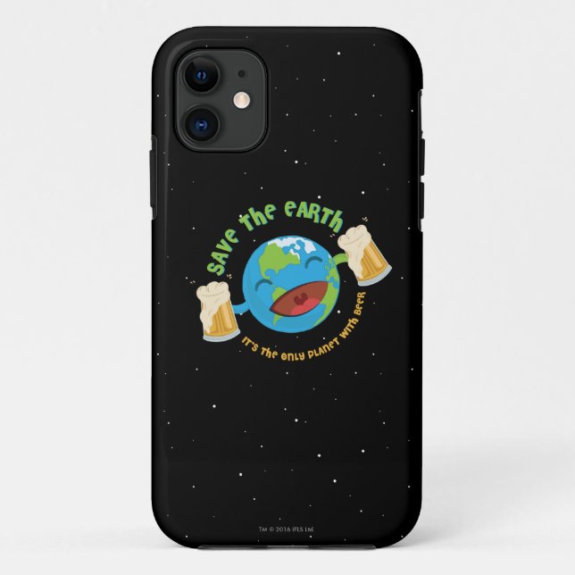 Capa Para iPhone 11 Salvar a terra (Verso)